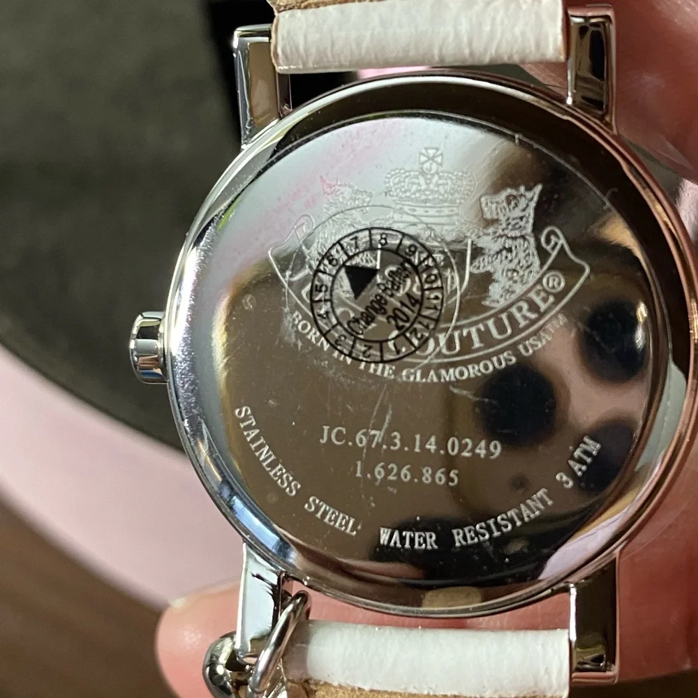 NWT Juicy Couture Watch Heart Box Pink couture coquette